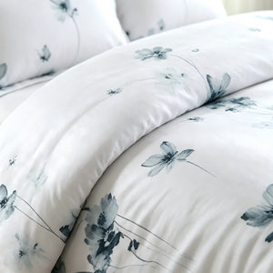 Juego de Ropa de Cama de 4 Piezas, 300 Hilos, 60S, 100% Algodón, Estampado Reactivo, para Hotel Boutique y Hogar, Antipelusas, Color Resistente, Funda de Edredón King/Queen - Product Image 3