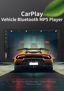 Fabriek Voor Apple Carplay Android Auto Spiegel Link 2 Din Hd Touch Screen 7 Inch Voertuig Multifunctionele Auto Mp5 Mediaspeler