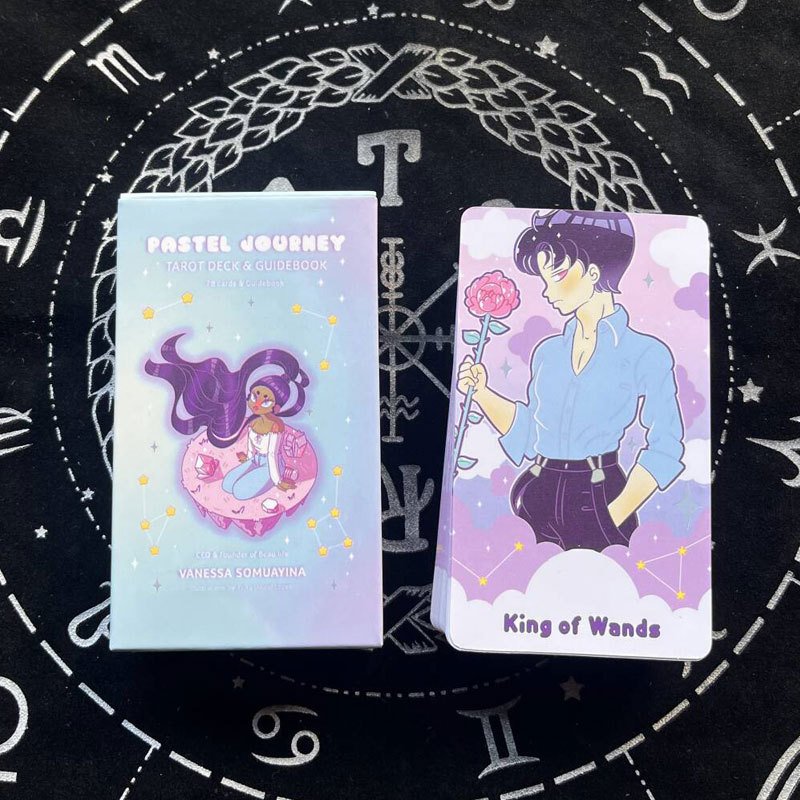 Tarot du voyage pastel