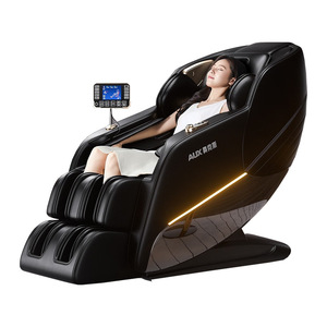 Fauteuil de massage corporel complet AUX 025B avec rail de guidage SL et mains robotisées 4D pour usage domestique - Product Image 1
