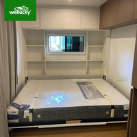 WELLUCKY Casa Cápsula Prefabricada Moderna, Cabaña Móvil Modular, Hotel Resort, Villa, Casa Pequeña, Cabaña Apple Personalizada