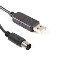 FTDI USB RS232 a Mini DIN 8Pin Serial PLC Cable de programación para 1761-cbl-pm02 Allen Bradley PLC 1000 1100 1200 1400 1500