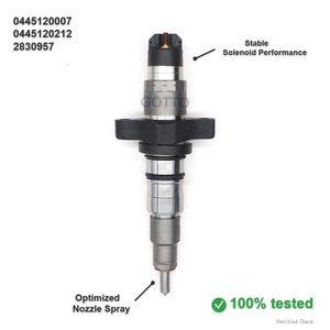 Iniettore Diesel CRDI 0445120007 2830957 0445120212 per Motore ISBe DAF LF45 IVECO EuroCargo Truck - Product Image 2