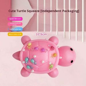 Hot-Selling Turtle Squeeze Stress Relief Toy Internet Celebrity Pair-Up Turtle Senju <b>Doll</b> Figurine Personalized - Product Image 3