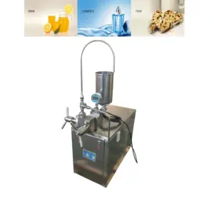 Emulsões cerveja leite homogeneizador máquina pequeno bom preço