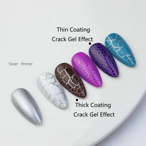 Nouveau vernis à ongles liquide à motif serpent pour photothérapie, vernis à ongles artistique en bouteille, effet ongles craquelés - Product Image 6