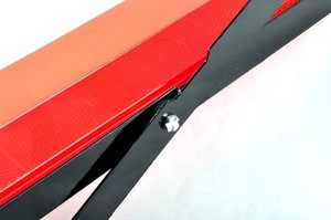 Triangle d'avertissement de signalisation de circulation réfléchissant d'urgence en cas de panne de voiture CE DOT avec support - Product Image 6