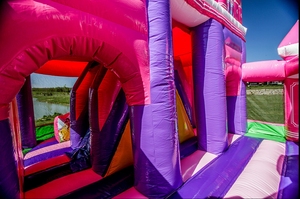 <span class=keywords><strong>Castillo</strong></span> <span class=keywords><strong>de</strong></span> princesa rosa <span class=keywords><strong>de</strong></span> grado comercial, <span class=keywords><strong>Castillo</strong></span> <span class=keywords><strong>de</strong></span> salto inflable con tobogán, casa <span class=keywords><strong>de</strong></span> rebote para niños para alquiler <span class=keywords><strong>de</strong></span> fiestas - Product Image 2