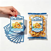 Étiquettes adhésives pour aliments frais et surgelés TEDDY FSC, étiquettes d'emballage pour aliments à chaîne du froid, viande