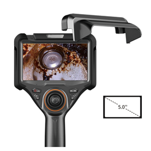 Boroscopio Articulado 720 con Monitor de 5 Pulgadas, Inspección Mecánica, Cámara HD de 200W Píxeles, Articulación con Joystick de 4 Direcciones, Modelo IP54 4x - Product Image 6