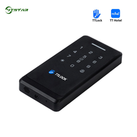 Lecteur de cartes Yistar économique à double fréquence IP66, clavier plastique haute capacité autonome pour contrôle d'accès extérieur
