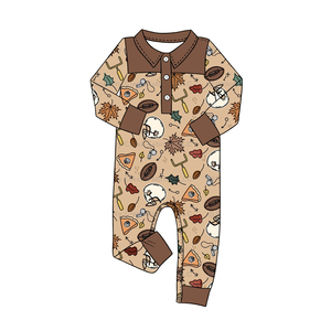 Ropa Casual de Primavera/Otoño para Niños Recién Nacidos, Diseño de Patos y Alces, 95% Algodón, 5% Elastano, Tela de Lana Peinada, para Hermanos - Product Image 6