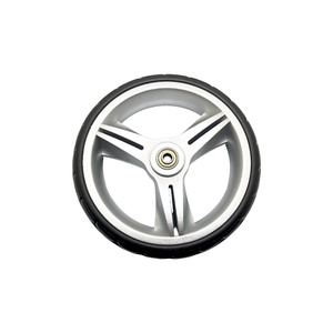 Low Noise Abrasion-Proof Single 8 Inch Wheel Spare For Clinic Household Jin Jia JK005 <b>Rollator</b> Ground Stabilizer Component - Product Image 1