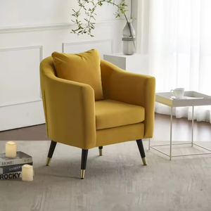 <span class=keywords><strong>Fauteuil</strong></span> en tissu velours au design urbain moderne et contemporain, salon nordique, salon pour la maison, villa, <span class=keywords><strong>fauteuil</strong></span> de détente pour la chambre à coucher - Product Image 4