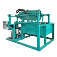 Machine d'emballage semi-automatique économique pour barquettes à œufs, avec compresseur pneumatique pour barquettes en carton, idéale pour les petites fermes avicoles (type portique)