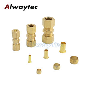 وصول جديد النحاس محول فرامل الهواء موضوع موصل نهاية النحاس ضغط أنبوب المناسب - Product Image 3