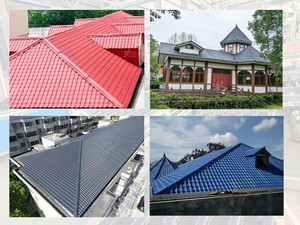 Échantillon Gratuit de Matériaux de Construction : Tuiles de Toit <span class=keywords><strong>en</strong></span> Résine Synthétique ASA PVC UPVC Anti-UV, Plaques de Toiture Ondulées pour Maison et Villa Extérieures - Product Image 3