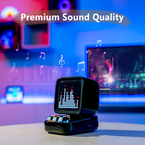 Divoom ditoo Retro pixel Art bluetooth Loa di động đồng hồ báo thức tự làm bảng hiển thị LED, quà tặng sinh nhật trang trí nhà - Product Image 3