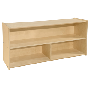 Étagère de rangement pour jouets en bois à trois niveaux de 30 pouces, inspirée de la pédagogie Montessori, bibliothèque pour enfants, ensemble de meubles pour salle de classe et salle de jeux - Product Image 4