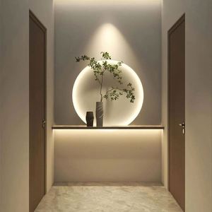 Muebles de Madera Personalizados, Mesa de Entrada para Vestíbulo, Muebles de Entrada Estilo Nórdico - Product Image 4