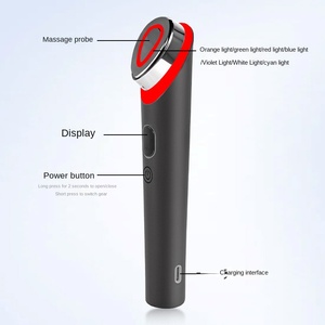 Instrumento de belleza de ojos portátil multifuncional palo de masaje de ojos vibratorio masajeador de ojos eléctrico masajeador antihinchazón - Product Image 4