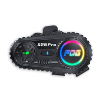 Q26 Pro casque interphone écouteur Comunicadores Para Moto système d'interphone pour casques de moto