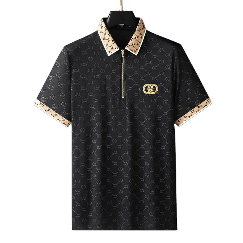 Custom Men's Casual Cotton Polo Shirt Washed Solid Style with Embroidered Jersey for Golf or Everyday Wear