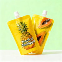 Personnalisation professionnelle, haute qualité, multi-spécifications, matériau PE, pochette à bec verseur résistante à l'humidité, qualité alimentaire, pour aliments pour animaux de compagnie