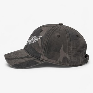 Wholesale Custom Logo <b>Flat</b> Embroidered Cotton Twill 6 Panel Baseball Cap Dad <b>Hat</b> Manufacturer - Product Image 4