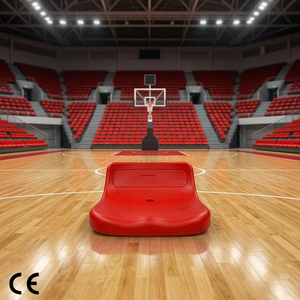 Sièges de stade en plastique HDPE durables, chaises de tribune résistantes aux UV pour le basketball, les événements en plein air et les sites sportifs - Product Image 1