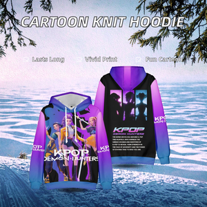 Sudadera con Capucha de Invierno para Mujer, Diseño 3D de Dibujos Animados, Tejido Anti-Pilling, Impresión Digital, Logotipo Frontal, 100% Poliéster, Manga Larga - Product Image 2