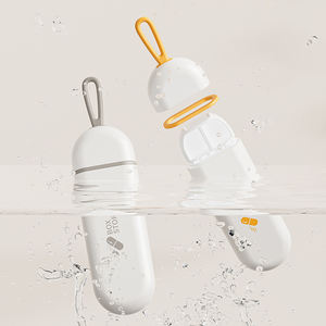 Mode Portable Style nordique boîte à pilules tablette <span class=keywords><strong>pilulier</strong></span> distributeur boîtes à médicaments 3 grilles distribution Kit <span class=keywords><strong>de</strong></span> stockage organisateur - Product Image 3