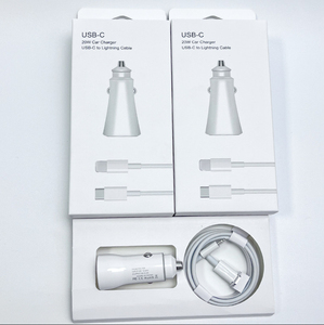 Cargador de Coche 2 en 1 de 20W con Cable PD, Cargador de Coche con Cable PD, Cargador de Coche USB C con Cable, Juego de Cargador de Coche - Product Image 2