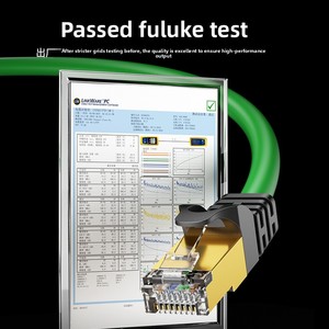Câble réseau blindé de qualité industrielle, haute flexibilité, super catégorie 6, 10G, commutateur, caméra, Profinet, câble de liaison <span class=keywords><strong>Ethernet</strong></span> Cat6A - Product Image 5