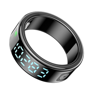 Anneau intelligent avec affichage numérique LED, mesure de <span class=keywords><strong>l</strong></span>'<span class=keywords><strong>oxygène</strong></span> <span class=keywords><strong>dans</strong></span> <span class=keywords><strong>le</strong></span> <span class=keywords><strong>sang</strong></span>, fréquence cardiaque, exercice, santé, sommeil, comptage des pas, données sur la santé, étanche IP68 - Product Image 2