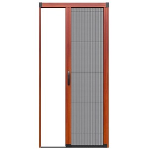 ประตูบานเลื่อน Trackless Plisse <span class=keywords><strong>มุ้ง</strong></span>กันยุงตาข่าย<span class=keywords><strong>จีบ</strong></span>พับตาข่ายประตูหน้าจอพับเก็บได้ - Product Image 1