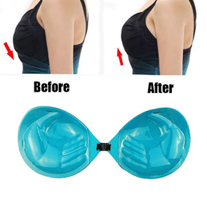 Invisible Nude Bra <span class=keywords><strong>Push</strong></span> <span class=keywords><strong>up</strong></span> Chest Paste Sexy Breast Pasty Invisible Silicone Chest Sticker <span class=keywords><strong>para</strong></span> mujer Boda - Product Image 4