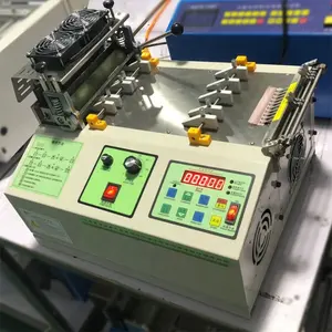 Hochwertiger Service automatische elektrische Polyester gewebe Gurtband Bands chneide maschine automatisches Schneiden