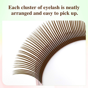 NAGARAKU <span class=keywords><strong>Cils</strong></span> en volume 5D couleur brun foncé, extensions de <span class=keywords><strong>cils</strong></span> naturels doux, fournisseur en gros de <span class=keywords><strong>cils</strong></span> naturels doux - Product Image 3