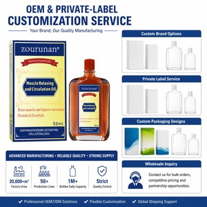 Aceite <span class=keywords><strong>de</strong></span> Masaje Relajante Muscular Zourunan 50ml, Botella <span class=keywords><strong>de</strong></span> Vidrio Ámbar, Para Uso Externo en la Piel, Confort, Esencial para el Hogar, Venta al Por Mayor, OEM, Marca Privada - Product Image 5
