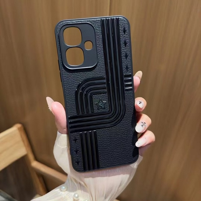 Soft Tpu Shockproof 3D Star Design Phone Case for Tecno Spark Go 2025 Infinix Smart 9T Samsung A04 A03
