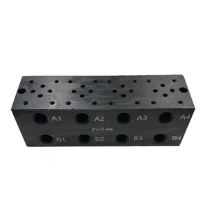 Bloc de vanne hydraulique à base intégrée 02-1W 02-2W 02-4W pour système de vanne solénoïde - Product Image 1