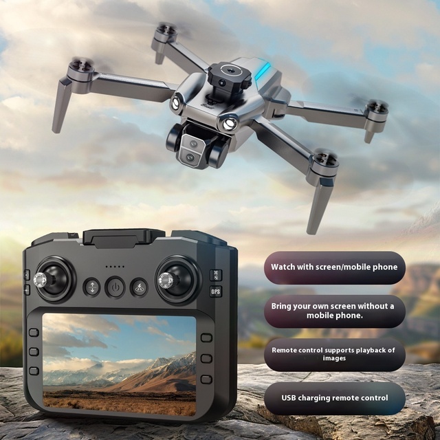 2025 Hot Sale SG109MAX Advanced GPS Screen Remote Control Beginner Drone 4-Axis Flight Brushless Motors Foldable 3KM