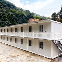 Maison préfabriquée en acier galvanisé à structure pliable en Z, démontable, pour usage agricole, école, cabine portable pour la campagne