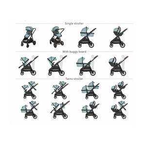 <span class=keywords><strong>Passeggino</strong></span> 3 In 1 di alta qualità passeggini doppi personalizzati passeggini Brother And Twins - Product Image 6