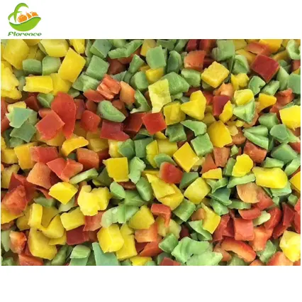 Frozen Green Pepper Diced Prices IQF Sweet Bell Pepper