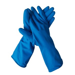 Gants ménagers FURUNDA extra longs en <span class=keywords><strong>latex</strong></span> naturel, paume diamantée, non doublés, résistants aux déchirures, antidérapants, avec <span class=keywords><strong>manchette</strong></span> à poignet pour - Product Image 5