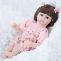 Muñeca Bebé Reborn de 42 cm, Linda, Suave, Realista, Simulación de Recién Nacido, Accesorios de Juego de Imitación para Niños, Regalos