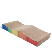 Planche à gratter personnalisée en papier ondulé ICLE planche à gratter pour chat résistante à l'usure