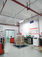 Scanner de palette à réponse rapide avec balayage de code pesant la mesure de volume 3D pour la logistique d'entreposage automatisée